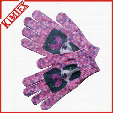 2016 Hot Sales Winter Warmer Sublimation Printing Promotional Glove